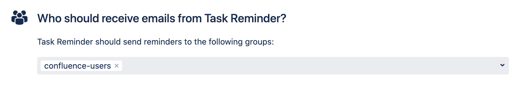 Task Reminder Recipients