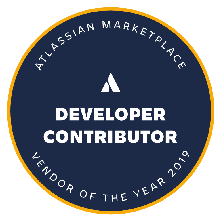 Atlassian Marketplace Vendor of the Year 2019: Developer Contributor